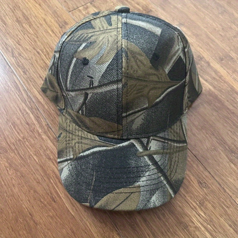 Men's Camo Forest Baseball Cap Sun Protection Hat