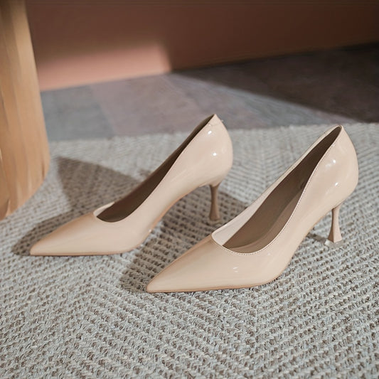 Women's Nude Stiletto Heels Shoes
