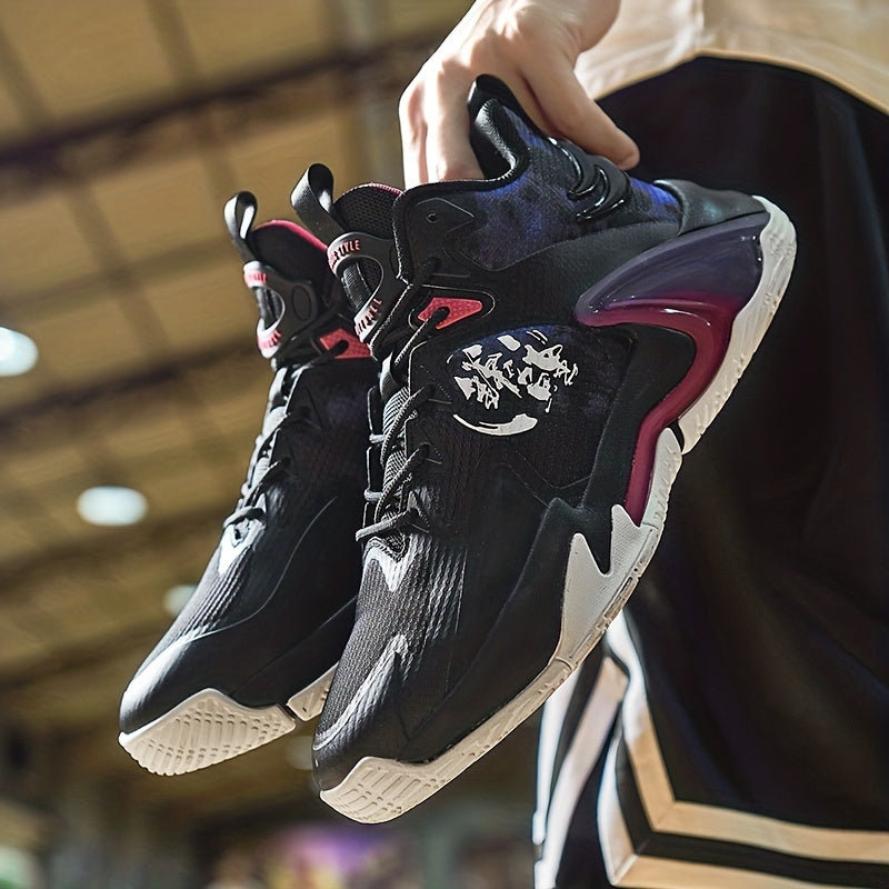 Men's Shock Absorbing Basketball Shoes Non Slip Athletic Shoes