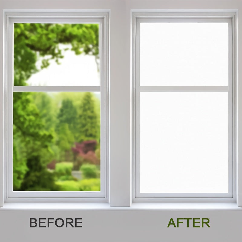 Frosted Static Cling Window Film Protects Privacy Anti UV Waterproof Film