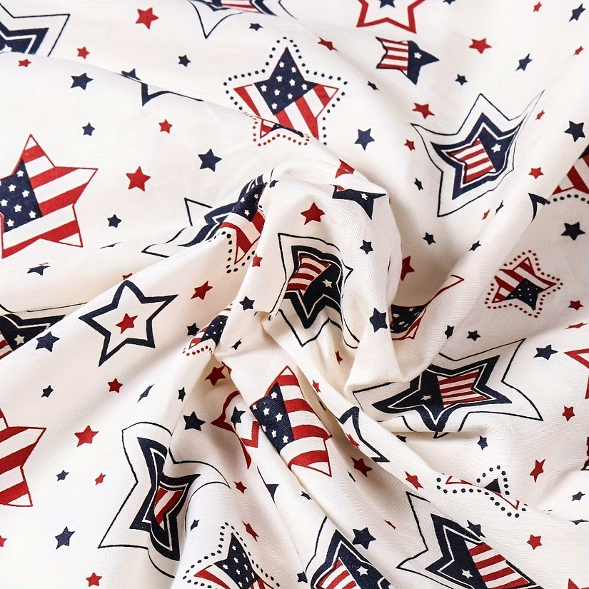 7pcs 25 Cotton Twill Printed Fabric Puppet Doll Cloth Clothing