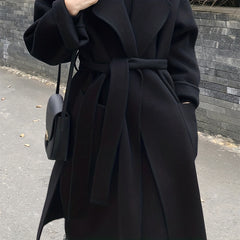 Vintage Coat Girdle for Women Lace Up Sash Belt