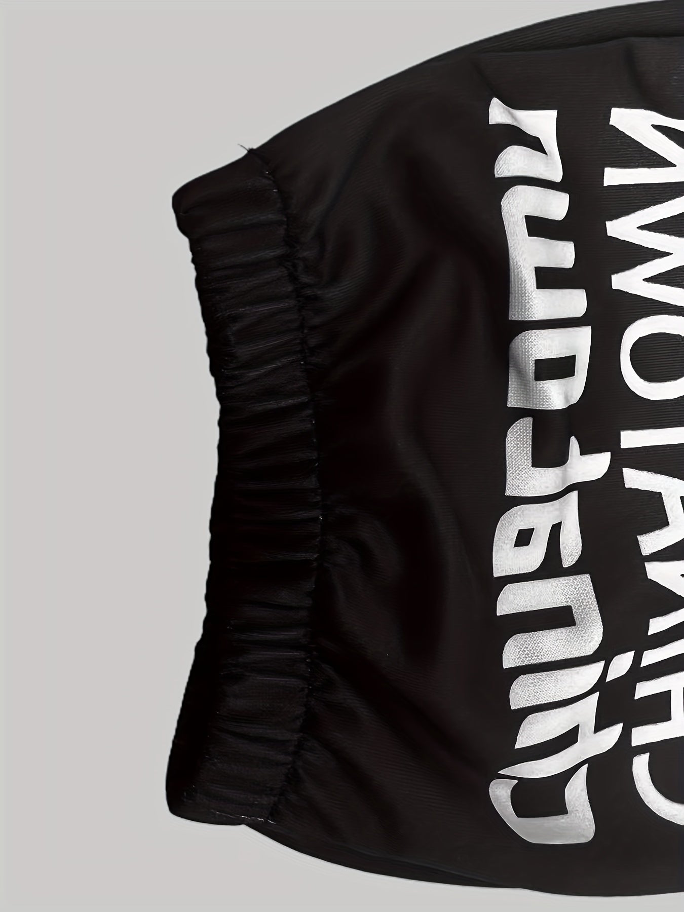  Women's High Rise Letter Print Pants