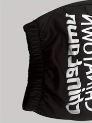 Women's High Rise Letter Print Pants