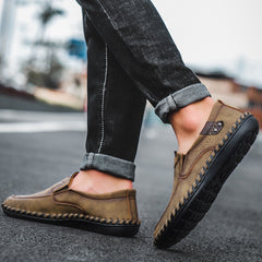 Men's Casual Slip On Loafers Breathable Shoes