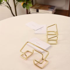 Metal Business Card Holder Desktop Storage Box