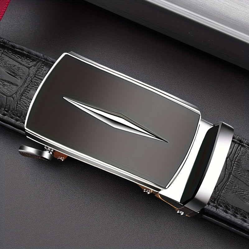Men's Auto Buckle Belt Business Accessory
