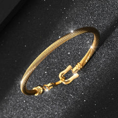 Stainless Steel Plated Women's Bracelet