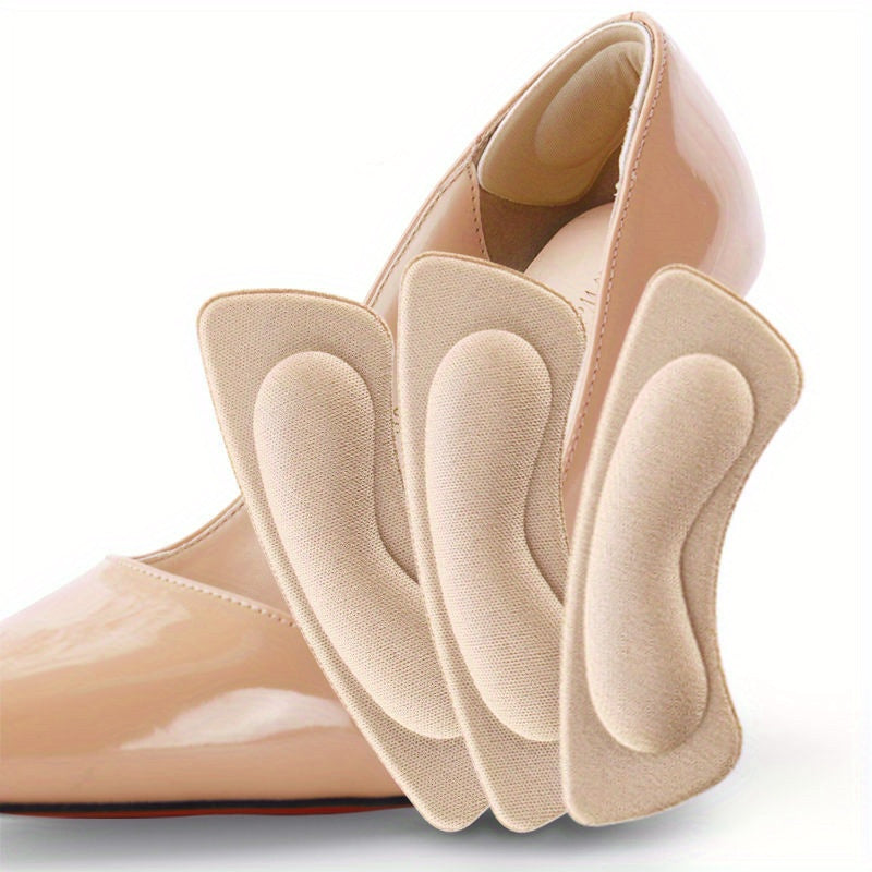 1pair Heel Stickers Anti-drop Foot Wear Pads Shoe Stickers Half Size Inso