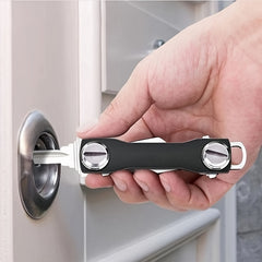 Compact Smartly Keyholder Aluminum Alloy KeyHolder Key Organize Clip