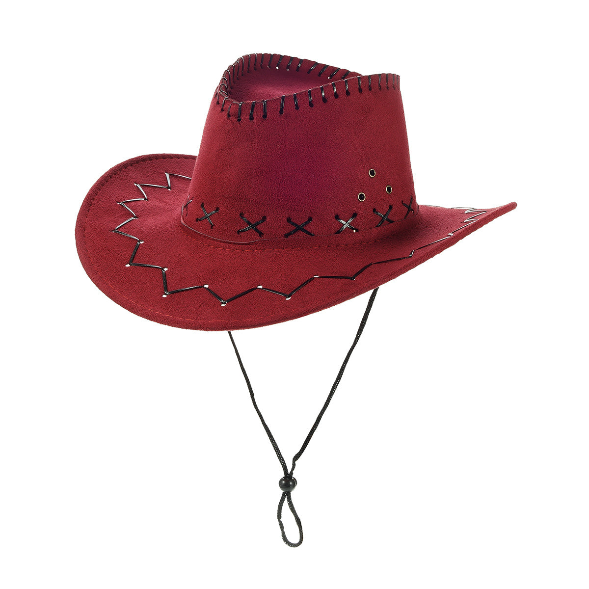 Suede Wide Brim Cowboy Hat for Women Men - Unisex Western Hat