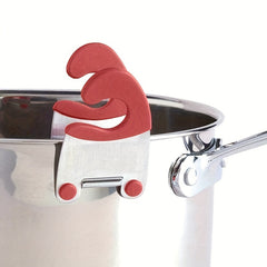 Stainless Steel Pot Side Clip Soup Spoon Clip Anti-scalding Bracket