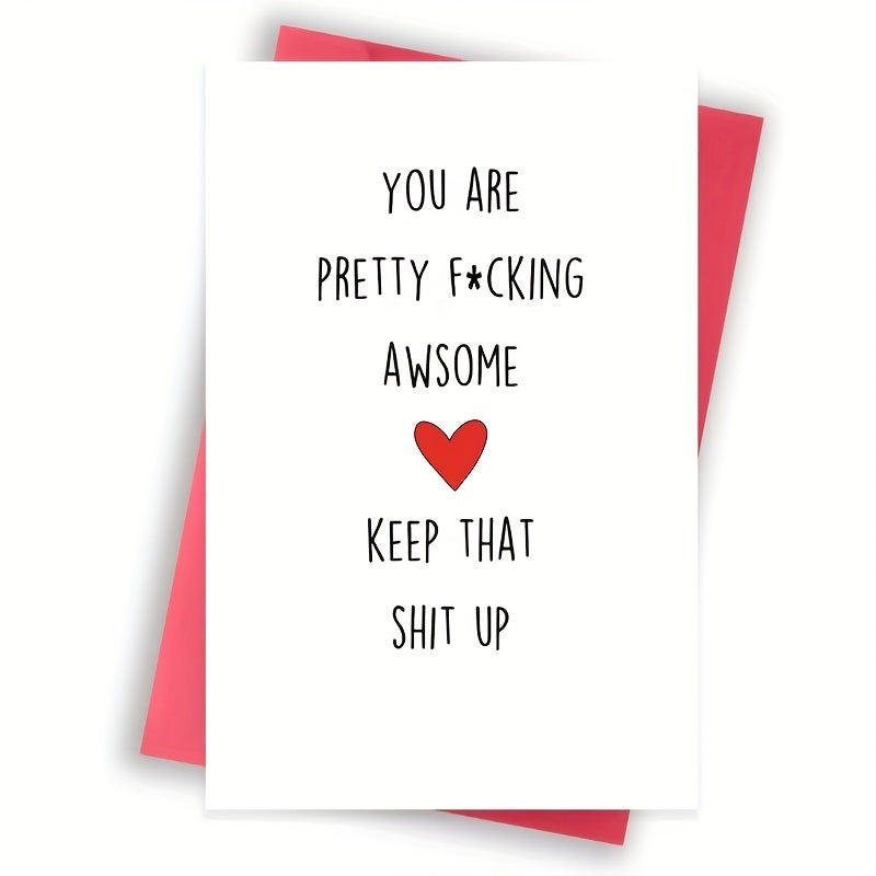 Funny Thank You Card For Him Her Colleague Boyfriend Girlfriend