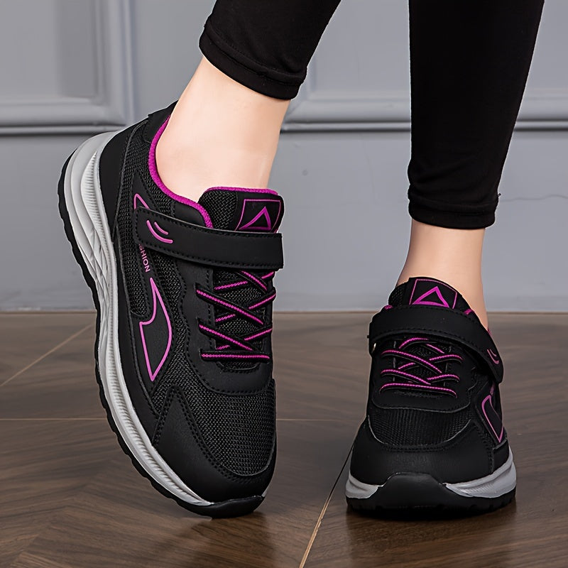Women's Mesh Sports Shoes Breathable Low Top Running Sneakers