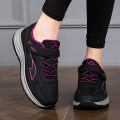 Women's Mesh Sports Shoes Breathable Low Top Running Sneakers