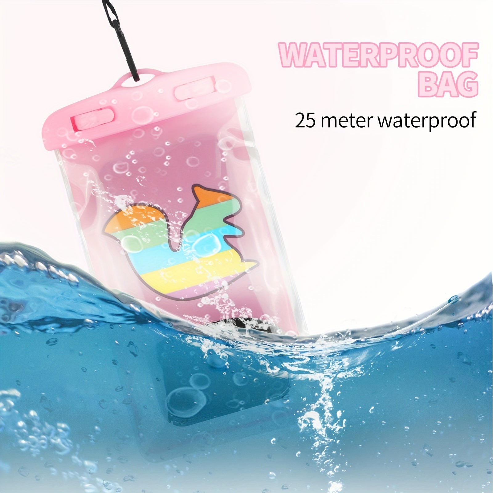 Waterproof Animal Print Phone Pouch for Water Sports