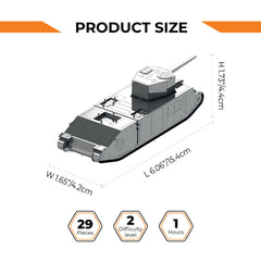 Metal TOG II 3D Puzzles for Adults - DIY Brain Teaser Puzzle