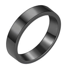 Hematite Stone Ring Absorbs Negative Energy Unisex Size 6-10