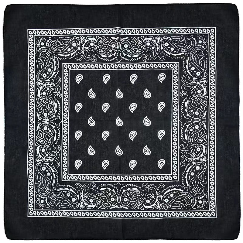 Cashew Print Multifunctional Square Scarf Bandana Neck Gaiter Headband