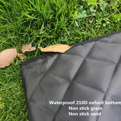 XL Waterproof Picnic Mat 210D Oxford Cloth Tear Resistant