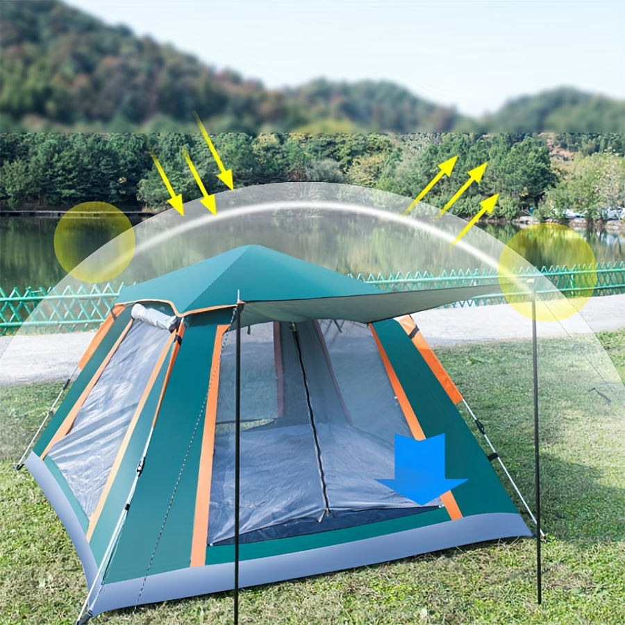 Portable Four-sided Sunshade Tent for Camping