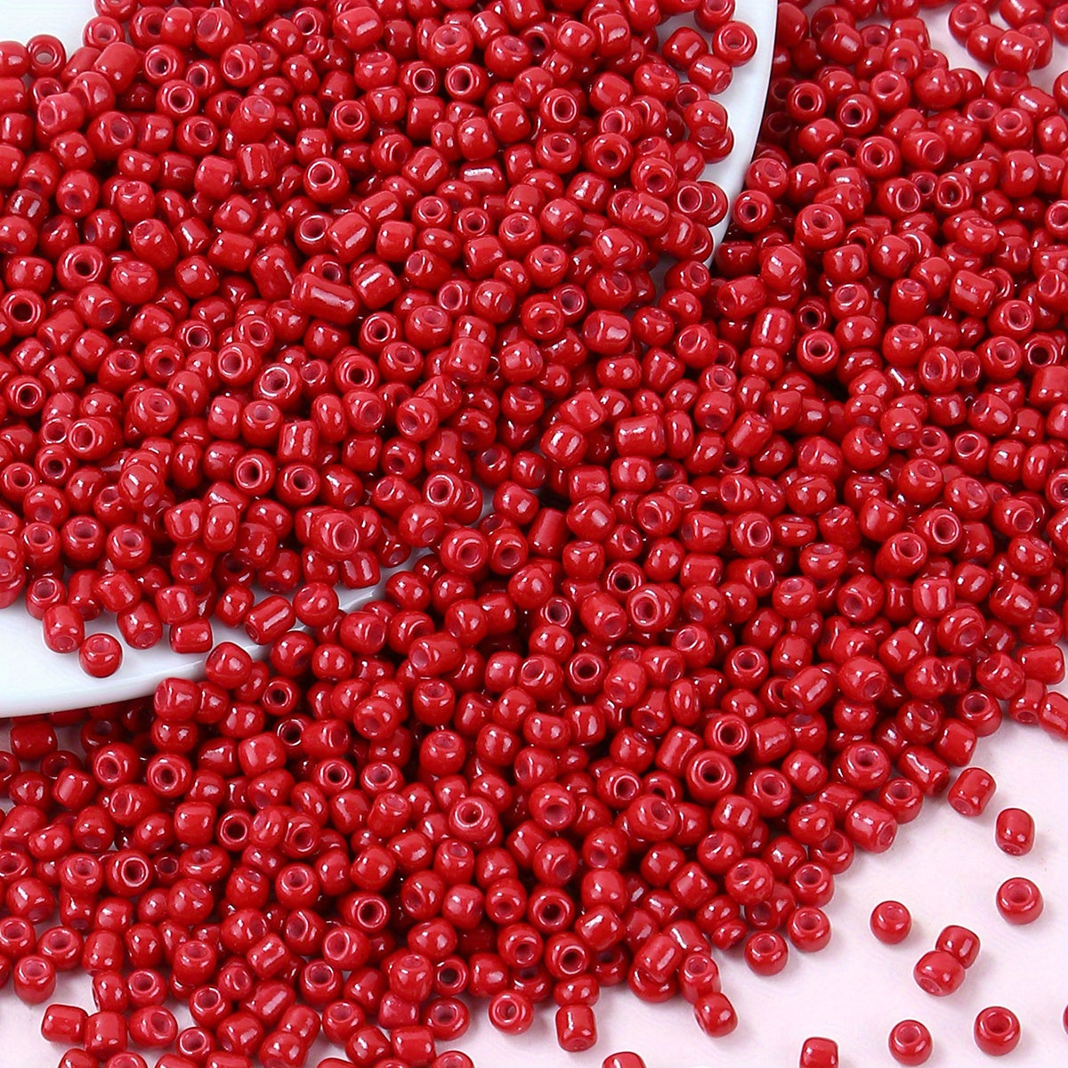 30g Rainbow Opaque Seed Beads 3mm for Jewelry Making