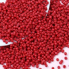 30g Rainbow Opaque Seed Beads 3mm for Jewelry Making
