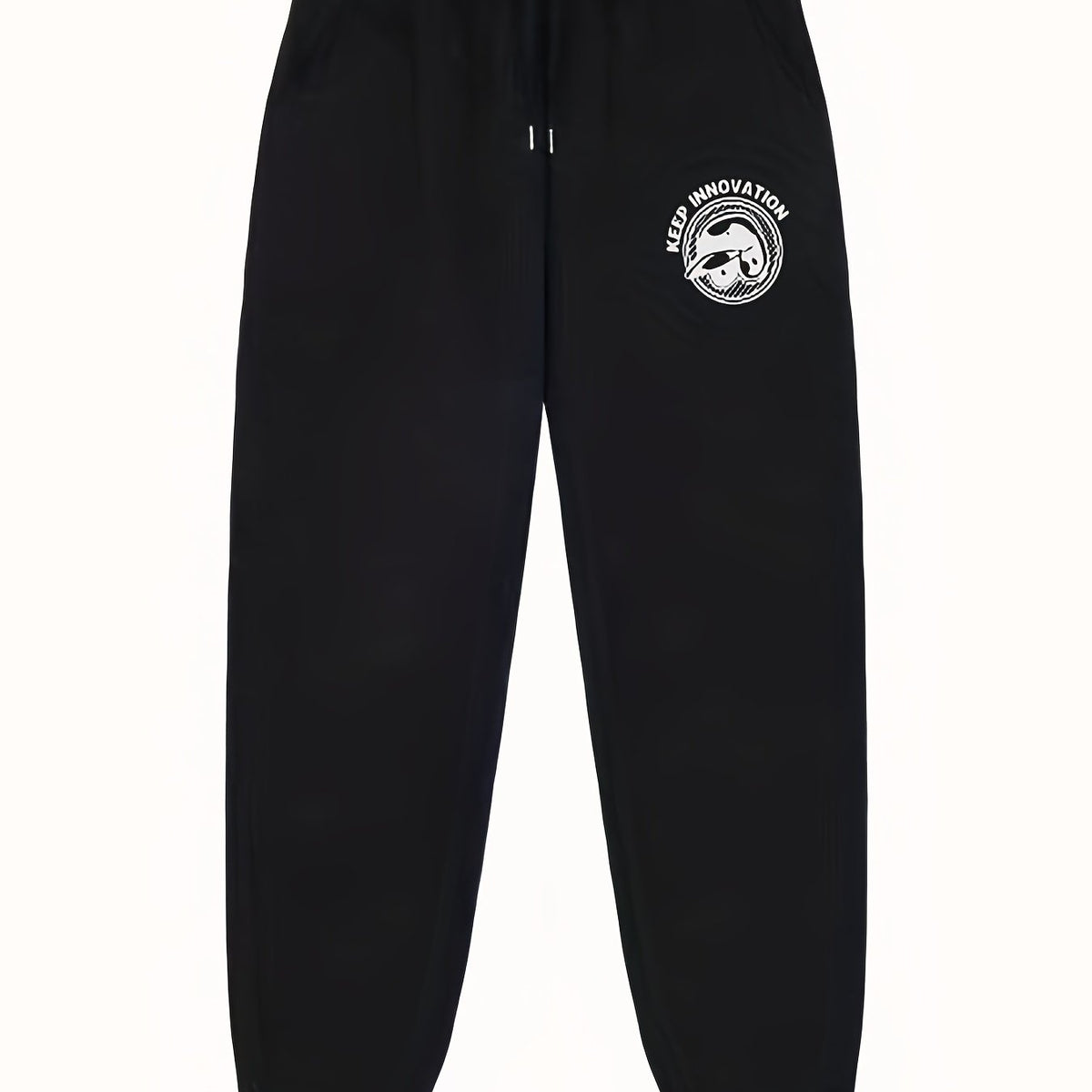 Innovation Print Joggers Men's Casual Sweatpants