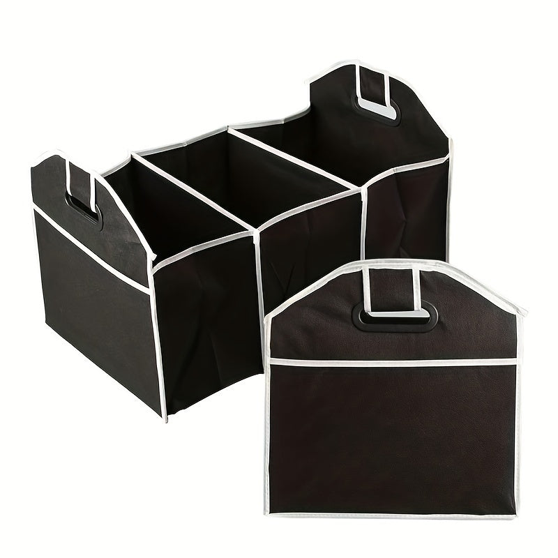 Car Trunk Storage Box Non-woven Folding Handle Bag Edge Finishing