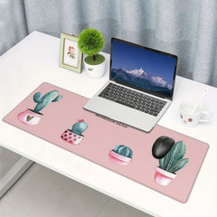 Large Micro Weave Cloth Mouse Pad with Stitched Edges
