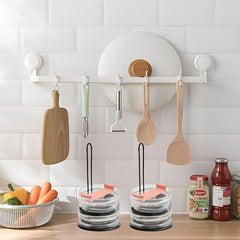 Cup Lid Organizer Storage Bracket Space Saving Cup Accessories
