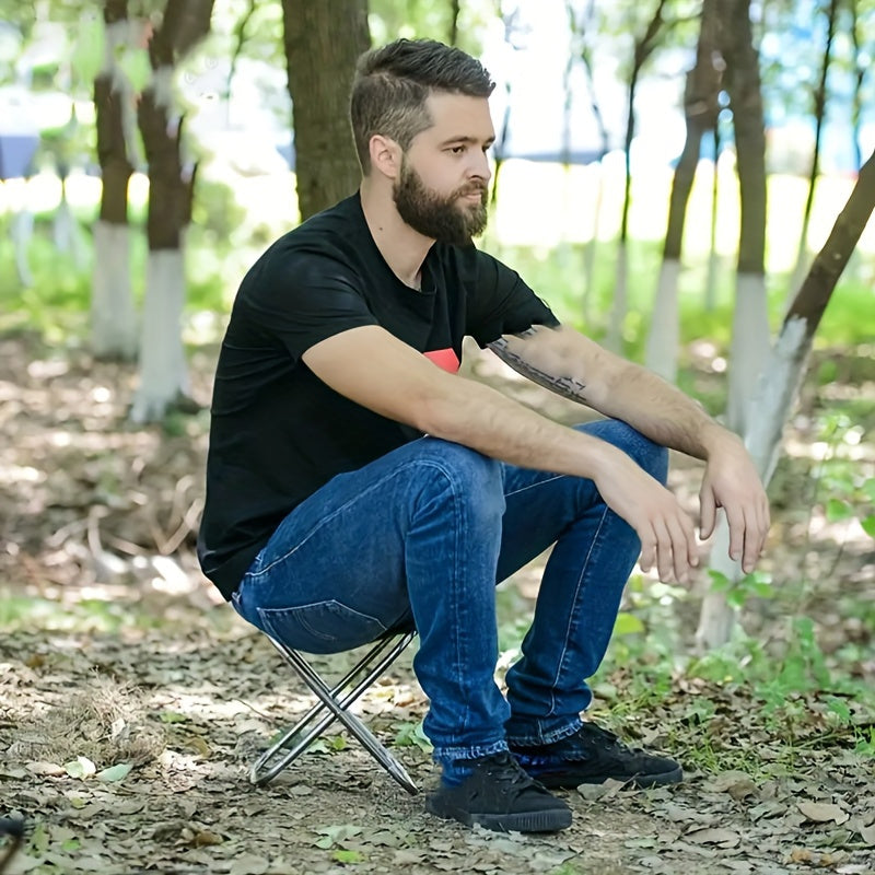 Portable Folding Stool for Camping, Picnic, Fishing
