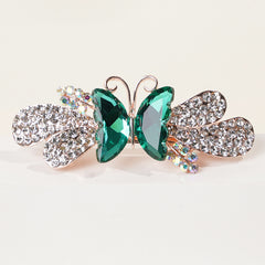 Butterfly Horizontal Clip Lady High End Style Hair Clip Spring Clip