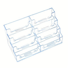 Vertical Business Card Box 4 Layers - Holds 80 Cards/Layer - Counter Display