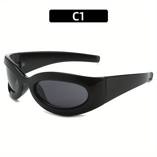 Y2K Wrap Around Sunglasses UV400
