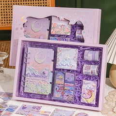 87pcs Scrapbook Kit DIY Journal Art & Crafts Stickers Notebook Scrapbook