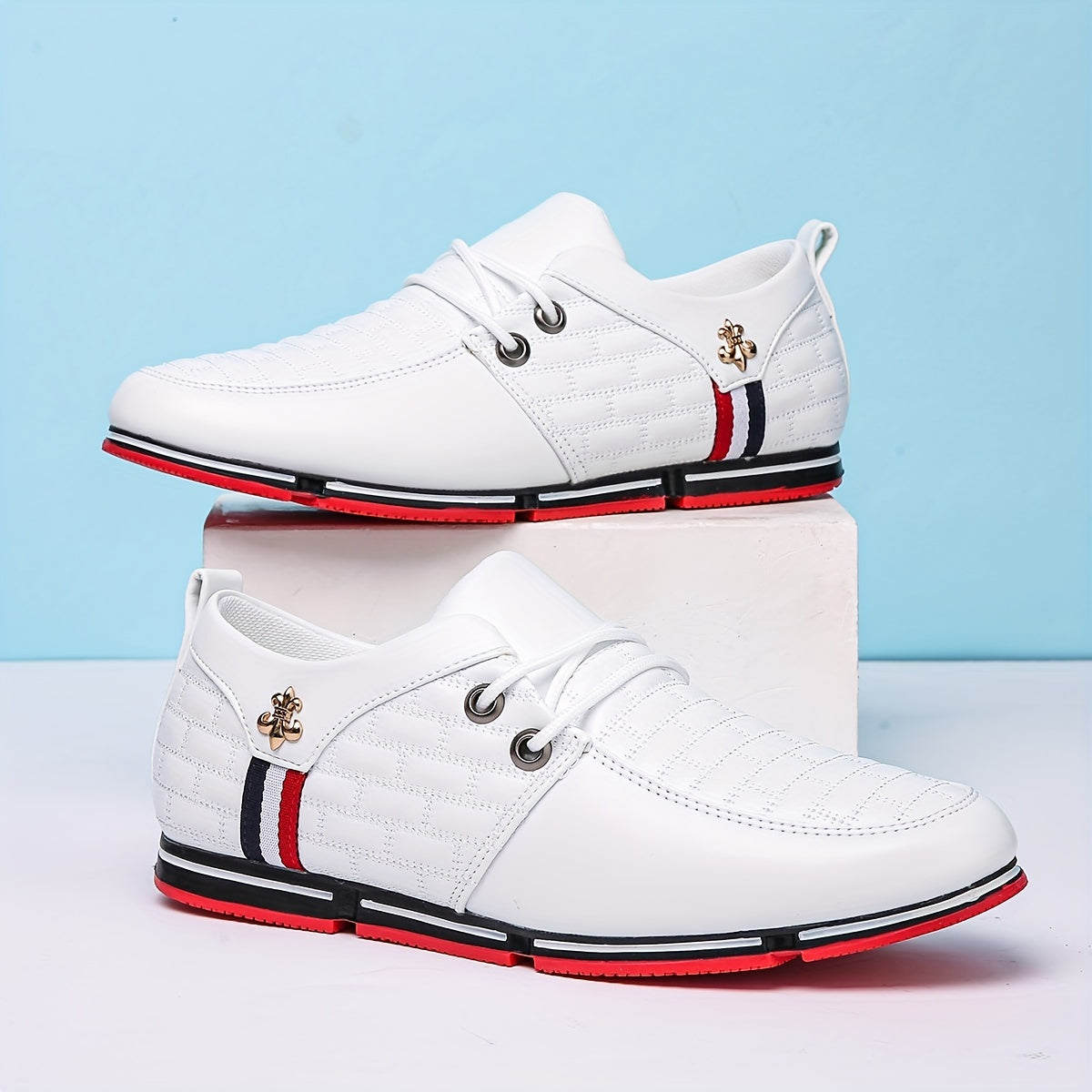 Men's Slip On Dress Shoes Lightweight Non Slip Formal Shoes for Wedding