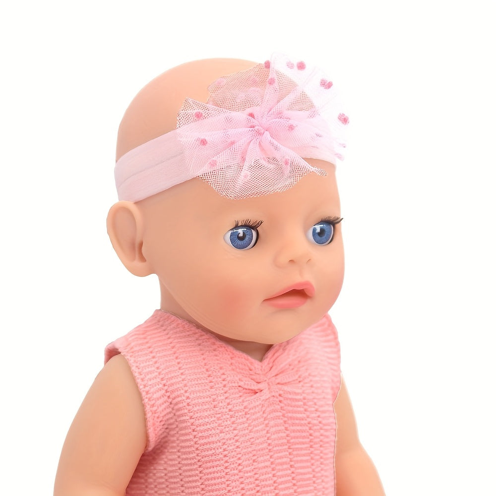 Pink Polka Dot Doll Outfit for 17 inch Dolls