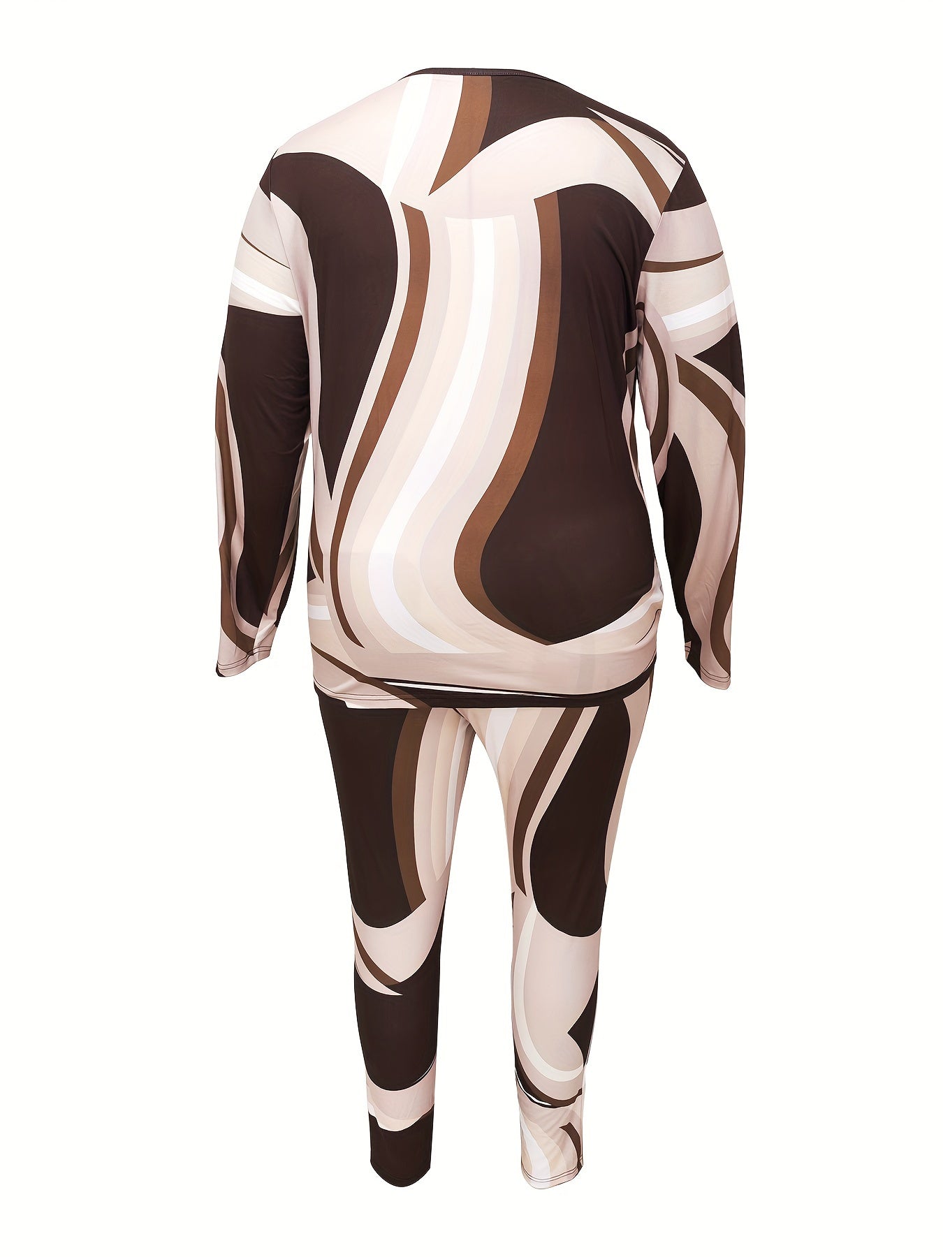  Women's Graphic Print Tee & Leggings Set