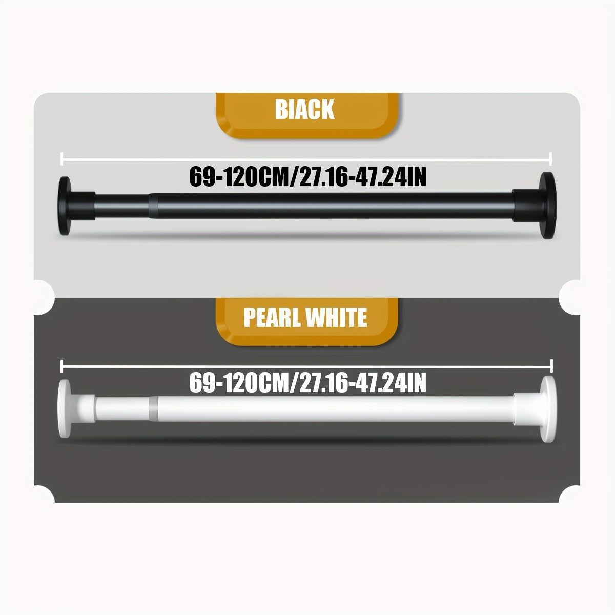 Stainless Steel Telescopic Rod for Installation and Drying