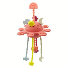 Silicone Pull String Activity Toys for Babies 0 Months