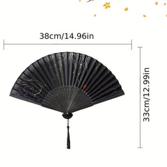 Traditional Style Portable Fringe Fan Ancient Style Men's Children's Dance Fan