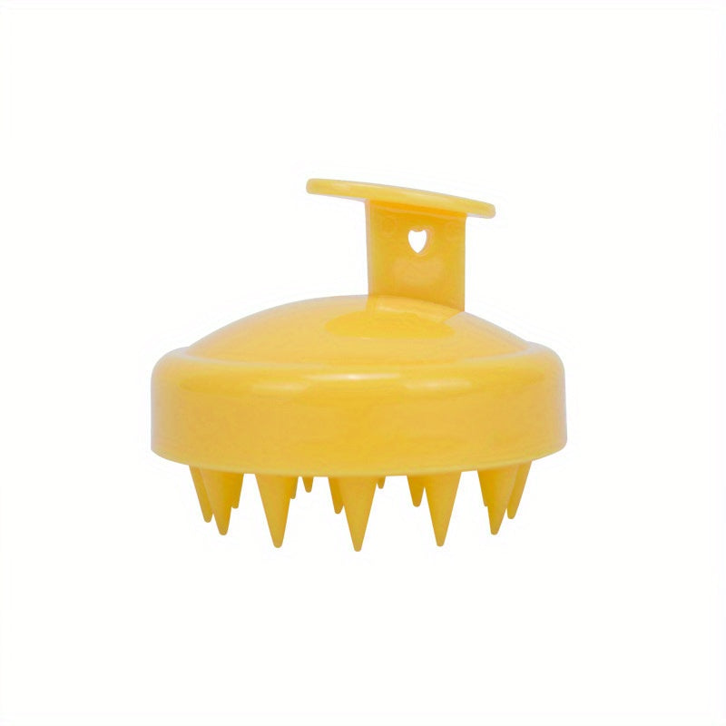 Silicone Shampoo Brush Hair Scalp Massager Brush Soft Tooth