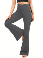 High Waisted Bootcut Leggings Women Flared Workout Casual Yoga Pants