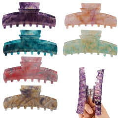 Acetate Acrylic Hair Claw Clip Retro Strong Hold Hair Jaw Clip