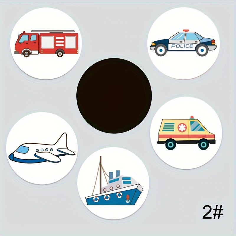 Color-Changing Cartoon Sticker Set