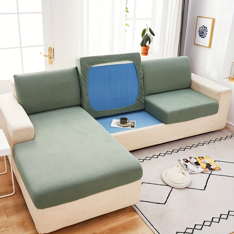 Anti Slip Sofa Cushion Cover with Elastic Band Universal Furniture Protector