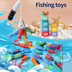 Colorful Fabric Fishing Set for Infants