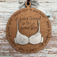 Funny Bra Friends Love Decoration Hanging Christmas Tree Ornament