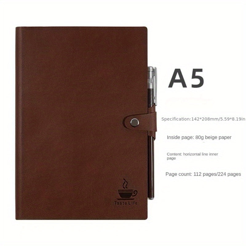 Soft Leather Portable Notebook Stationery Notebook Business Small Fresh